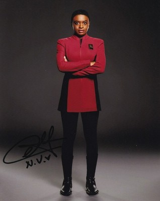 CELIA ROSE GOODING signed autograph 20x25cm STAR TREK in person autograph COA