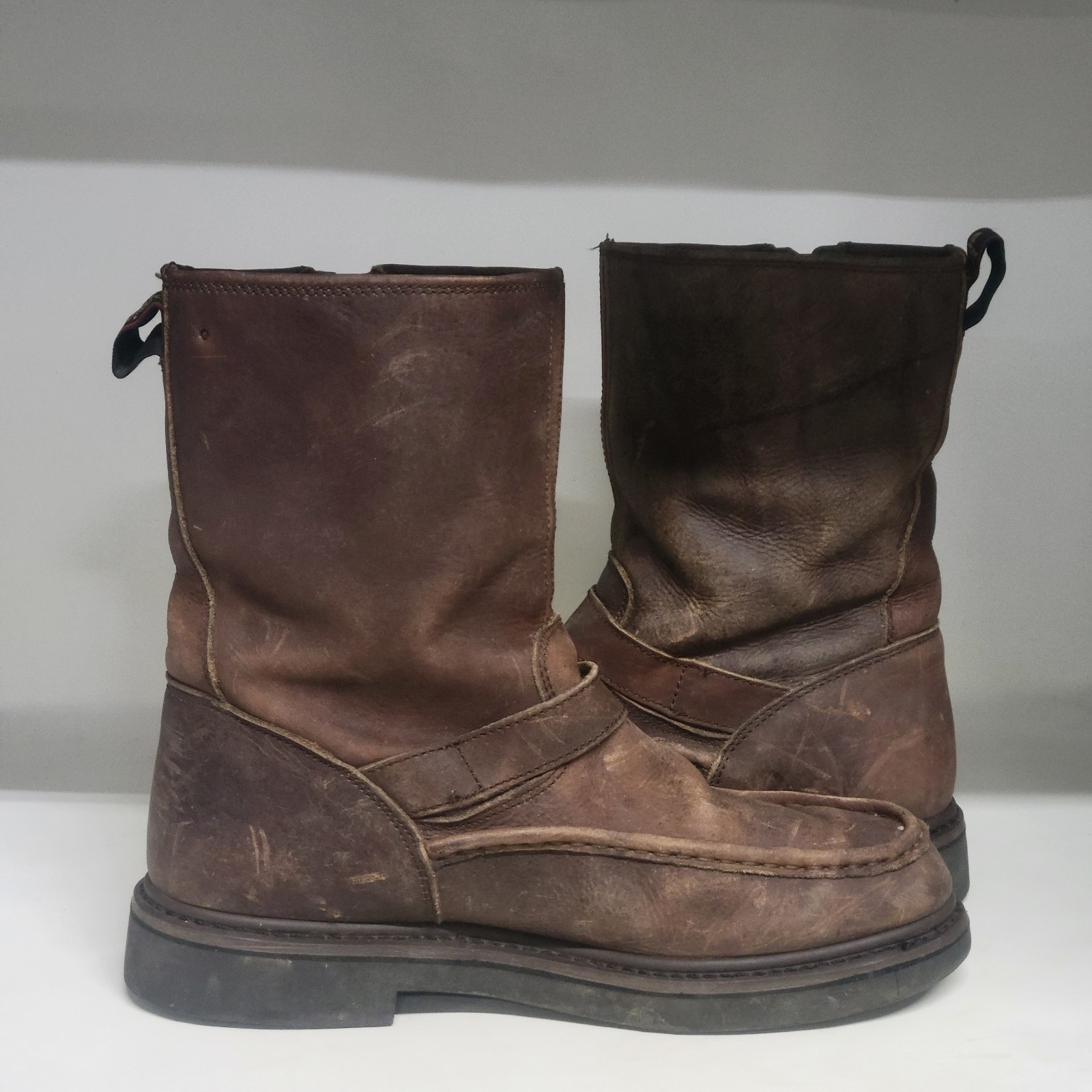 Georgia Boot Side Zip WP Soft Toe Boot Brown Mens… - image 6