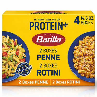 Barilla Protein+ Penne & Rotini, 14.5 oz., 4 pk. best price USA