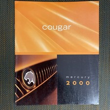 Original 2000 Mercury Cougar Foldout Sales Brochure 00