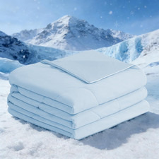 Cooling Blanket Comforter Queen Size - Double Sided Cool Blanket for Hot Sleeper