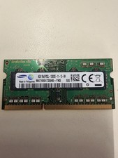 Samsung PC3-12800 4 GB SO-DIMM 1600 MHz PC3-12800 DDR3 Memory M471B5173DB0-YK0 