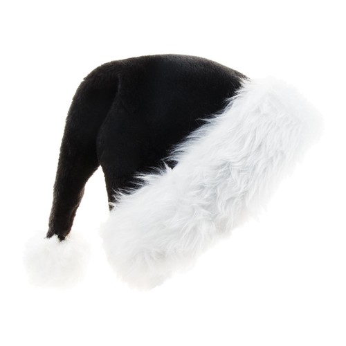Chapeau de Noël classique en peluche épaissir Costume doux nouvel an Chapeau de Noël classique en peluche épaissir Costume doux nouvel an