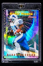 Barry Sanders RARE REFRACTOR RAINBOW FOIL HOLO PRIZM INVESTMENT CARD Lions SSP