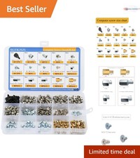 PCIe NVMe M.2 Mounting Screws Kit for Motherboards SSD Hard Drive Power Supply