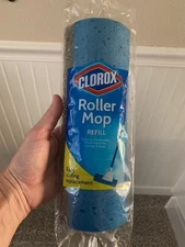 Clorox Scrub Action Roller Mop Refill with Scrubber Strip