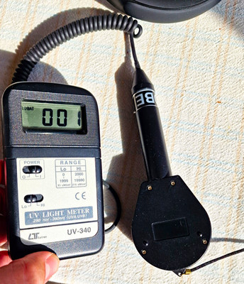 Lutron UV-340 UV Light Meter UVA/UVB 290 390 nm / Lichtmeter
