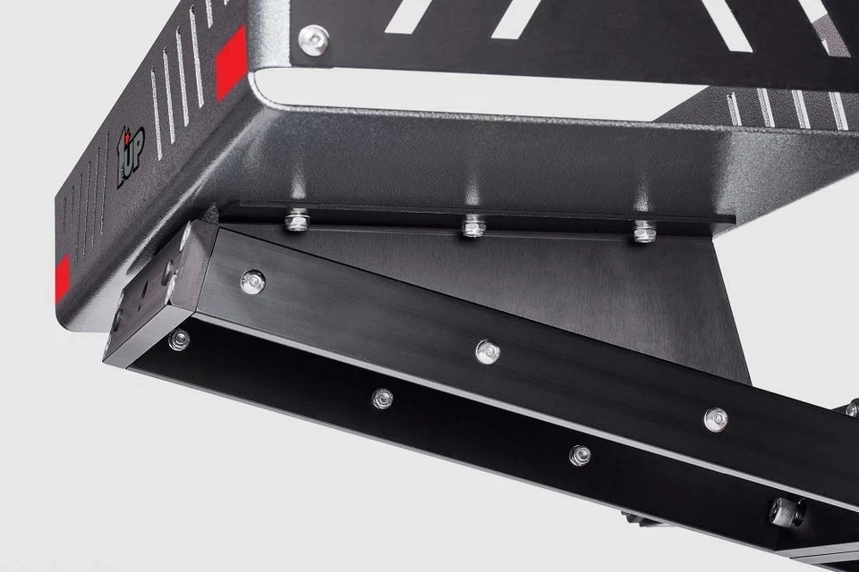 Complemento de carga negro 1Uρ EE. UU. para portabicicletas transporte engranaje adicional 18 libras accesorio de acero Foto 2 de 4