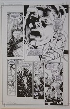 DAVID ROSS / ANDREW PEPOY original art, ALIENS XENOGENESIS #1 pg 11, 11x17 | eBay US