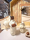Flurryville Living Quarter Snowman Nativity Creche Christmas Manger 7 Pieces — photo 2