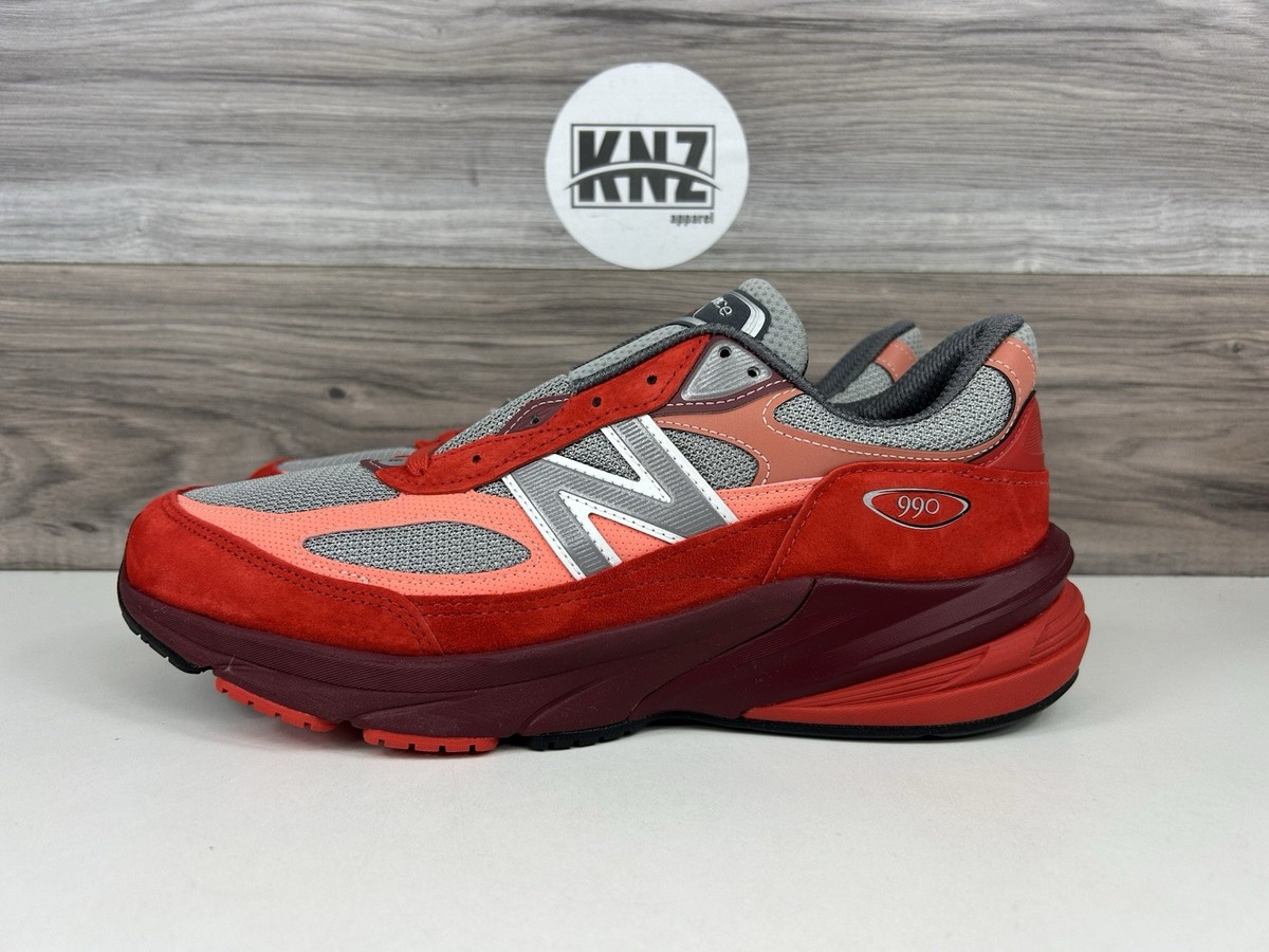 NEW BALANCE 'Made in USA' 990 'Community Pack' Red Running U990RT6