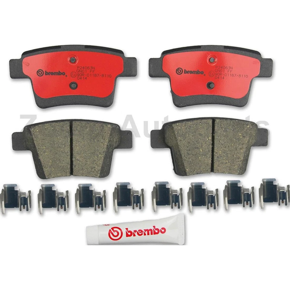 Kit de pastillas de freno trasero Brembo cerámica para Ford Five Hundred 2005 2006 2007 Foto 2 de 4