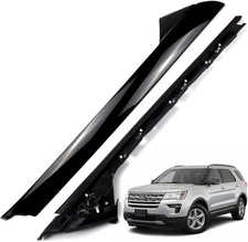 Windshield Trim Molding A-Pillar For 2011-2019 Ford Explorer Outer & Inner Left