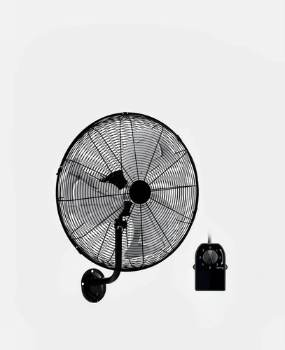 COSTWAY 20 Inch Heavy Duty Metal Wall Mount Fan with 3 Fan Speeds