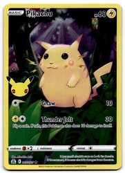 Pikachu 005/025 Celebrations Holo Rare