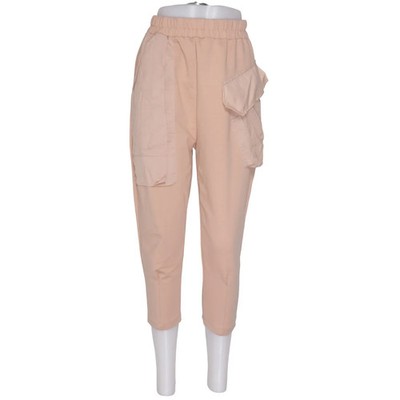 Bebe Plus, Cargohose, Größe: S, Beige, Baumwolle/Elasthan/Polyester #GC9