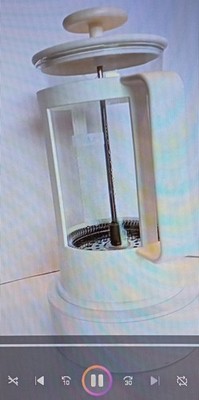 bodum weiß original / picard French Press ca: 1 Lieter / 8 Tassen #K