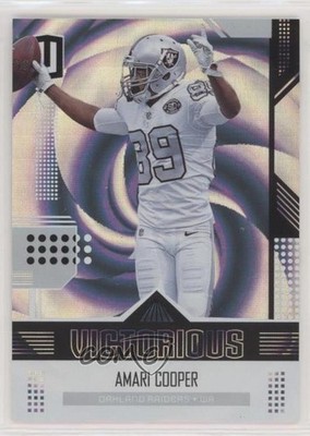 2018 Panini Unparalleled Victorious Whirl 71/100 Amari Cooper #VT-AC ky7