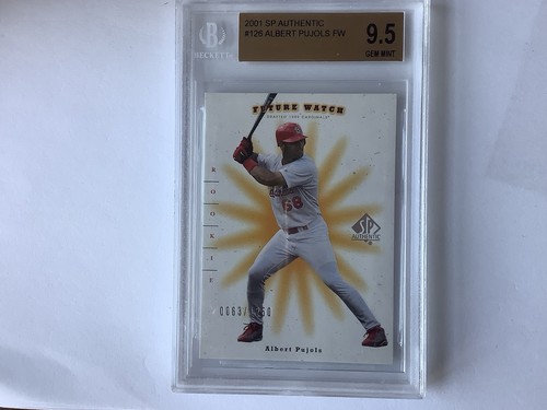 Albert Pujols #126 2001 SP Authentic card