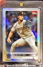 2022 Topps Series 1 Baseball Yu Darvish Rainbow Foil Base #309