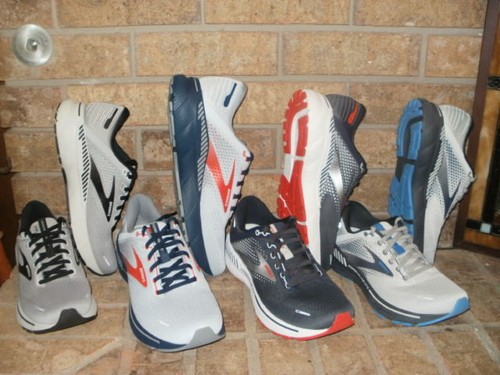 New Brooks Adrenaline GTS 22 Runner Pick Arctic-Red/Alloy-Grey/Oyster-Blue/Navy
