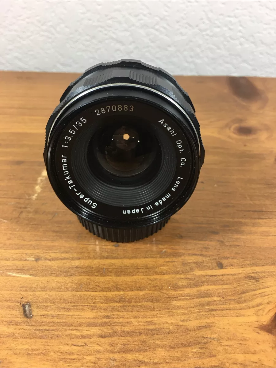 Pentax Super-Takumar 35mm F3.5 with M42 Mount