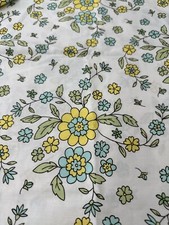 Pottery Barn 2 Standard Size Pillowcases Spring Garden Cotton New