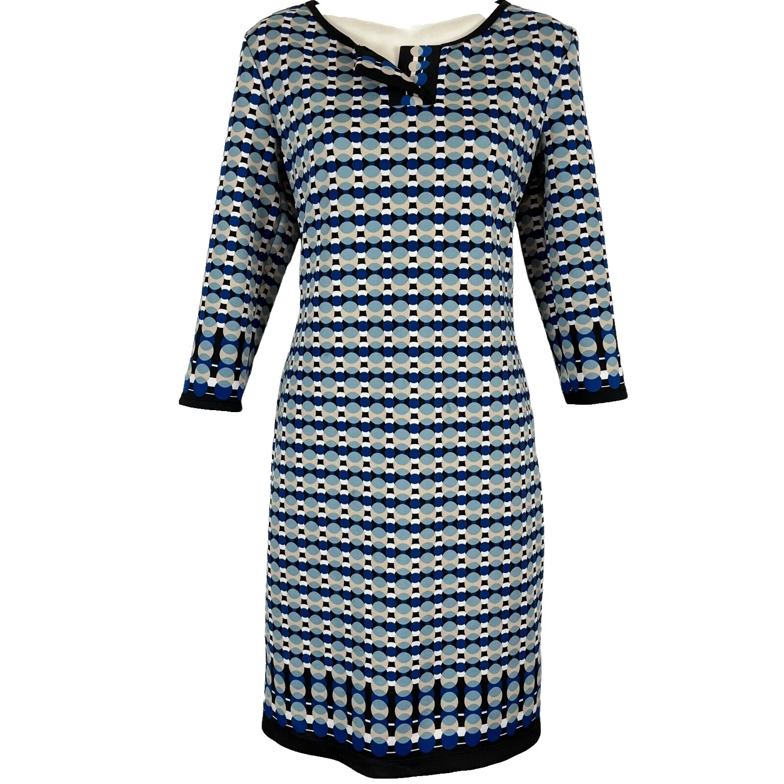 Vestidos Geométrico Seda Max Studio para Mujeres