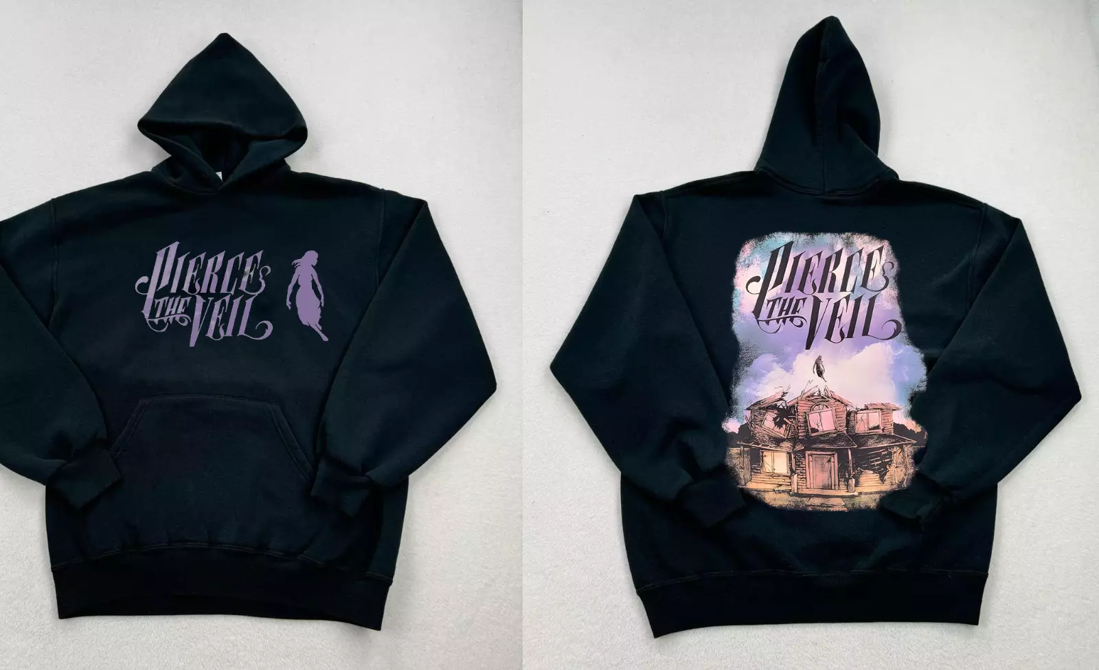 Pierce The Veil Album Band Collection Gift For Fan S to 5XL 2-sides Hoodie-image