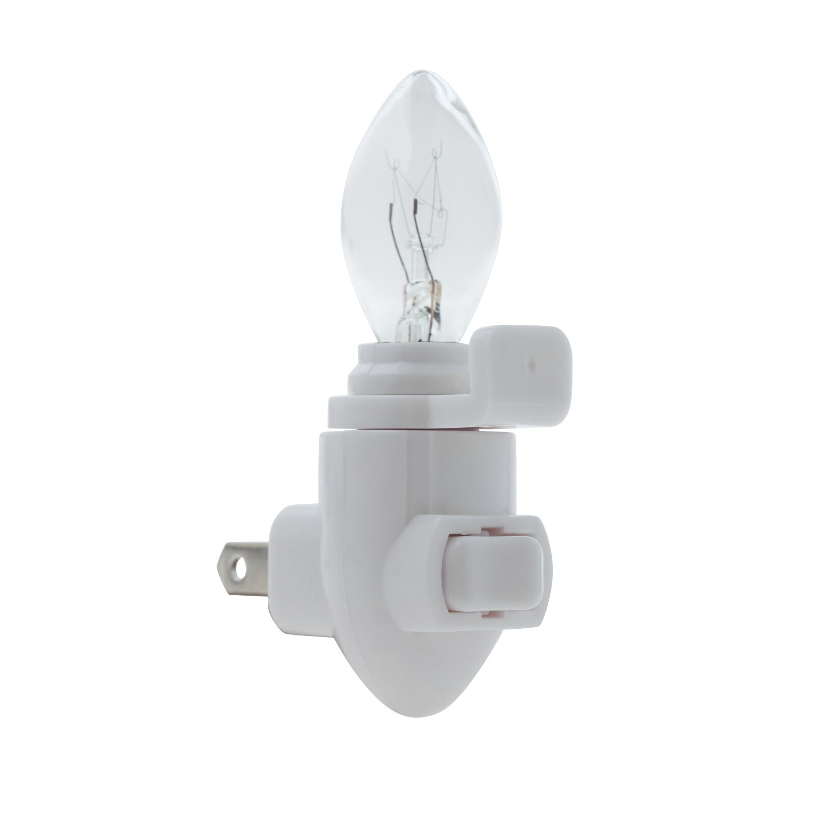 Plug In Night Light Module, White Plastic, Make your own night Light, Pack of 10