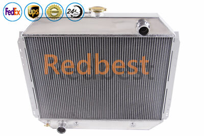 4 Rows Radiator For 1966-1979 Ford F-Series F-100 F-150 F-250 F-350 Truck Pickup