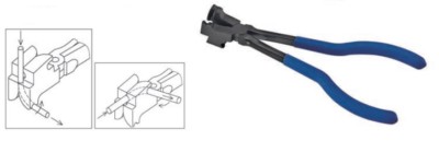 DUAL-ANGLE BRASS LINE BENDING PLIERS, JTC TOOLS # 4565
