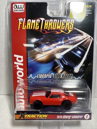 Autoworld 1977 Pontiac Firebird Flamethrower Xtraction R11 Ho Slot Car - Foto 8
