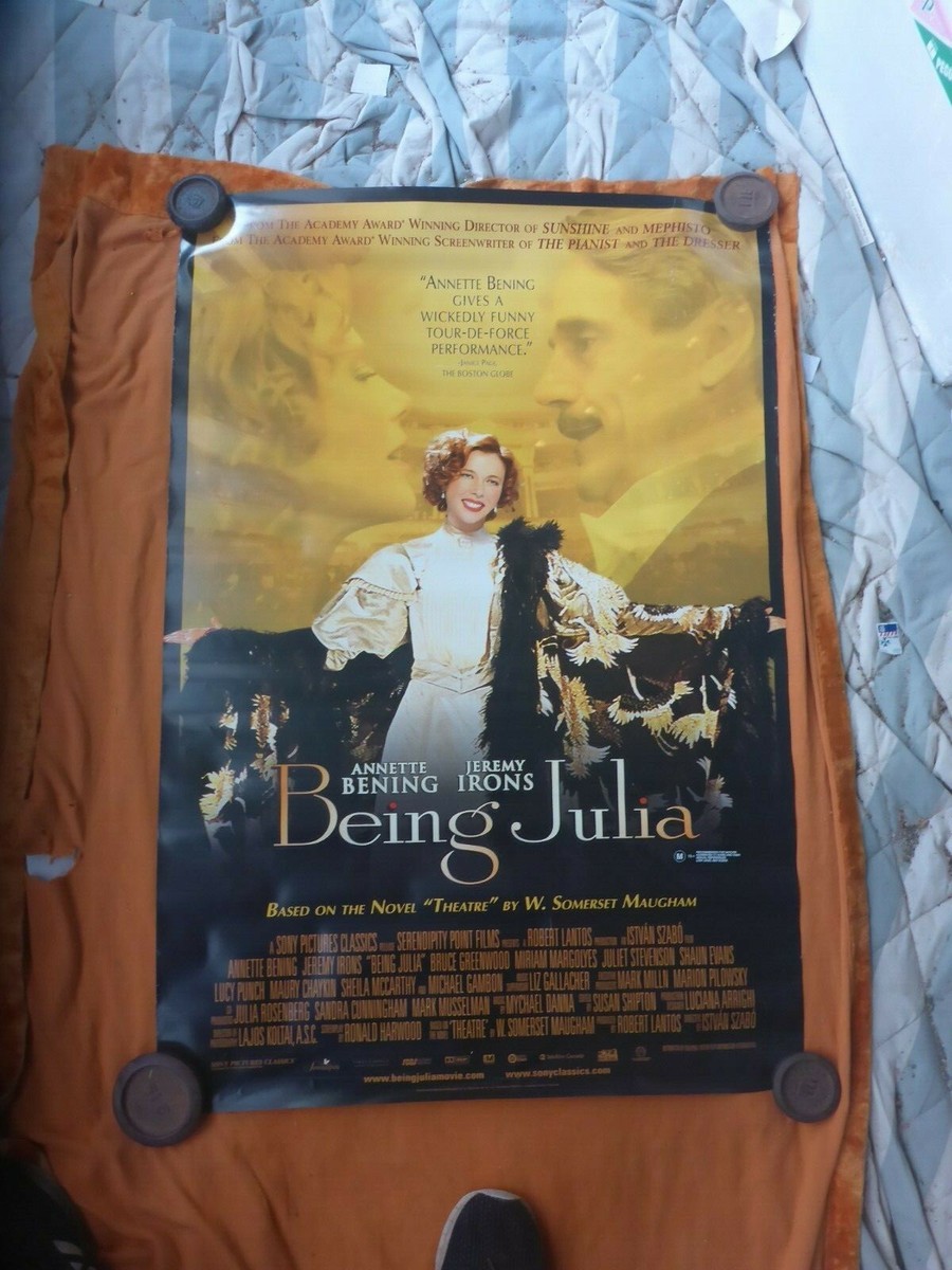 BEING JULIA SHEET MOVIE POSTER ANNETTE BENING UK