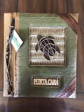 New Turtle Book Photo Album Handmade Natural ...
