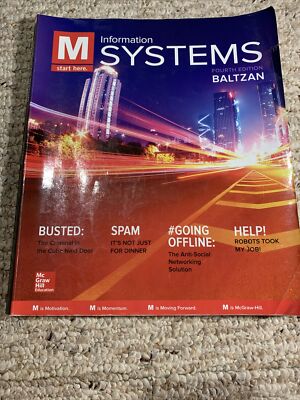 m: Information systems fourth edition baltzan book