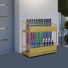 Umbrella Storage Rack Vintage Brass Umbrella Cane Stand Holder Large Capacity