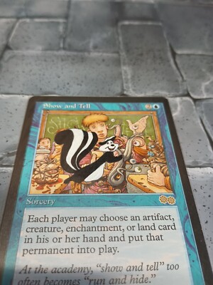 Magic the Gathering MTG Show and Tell Urza's Saga Custom Art by