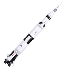 Rocket Spaceship Saturn V Launch Vehicle Mode...