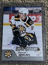 2020-21 Upper Deck AHL Star Rookie Autograph #183 Samuel Asselin