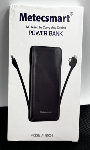 Metecsmart 10000mah Power Bank Portable...💫🌟🌸💫🌟🌸💫🌟🌸💫 - Afbeelding 1 van 11