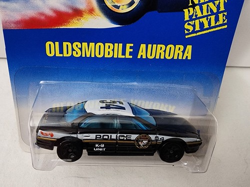 Hot Wheels Oldsmobile Aurora Police #265 1997/ A14 - Picture 2 of 3