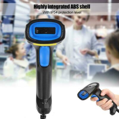 Handheld USB Wired Barcode Scanner 1D Bar Code Reader Für Supermarkt POS System