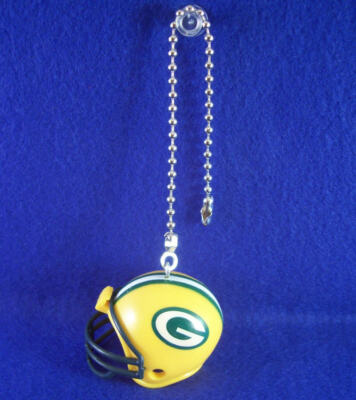 GREEN BAY PACKERS HELMET LIGHT PULL 2001 MINI NFL 6'' CHAIN EASY CONNECT 