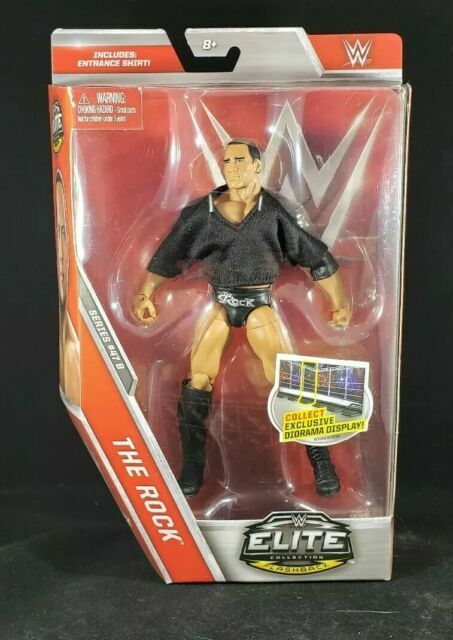 the rock wrestling figure