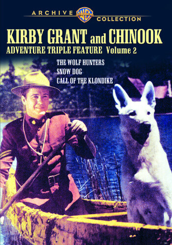 Kirby Grant and Chinook Adventure Triple Feature: Volume 2 [New DVD] Full Fram