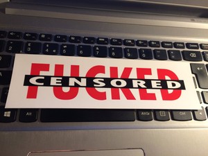 Fxcked Censored Car Slap Sticker Jdm Drift Stance Lowered Car Sticker Decal Ebay