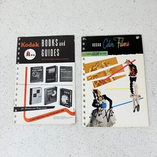 Lot of 2 Vintage 1962 KODAK Literature color data book guides - See pics