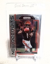 2021 Panini Prizm Football New Recruits Ja'Marr Chase RC 🔥 Cincinnati Bengals 