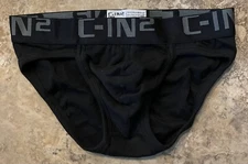 c-in2 mens underwear Medium Men’s Black Briefs